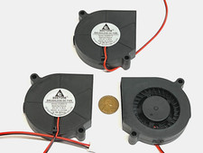 3 x 60mm 6015 60x60x15mm 5V 2pin 2wire Brushless DC Cooling Blower Fan quiet C28