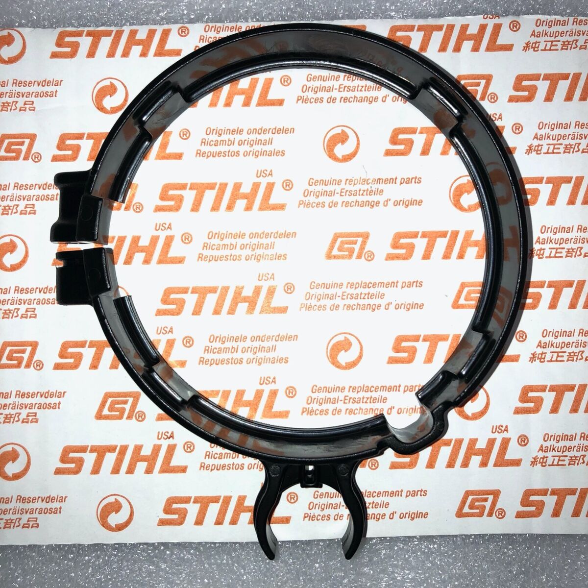 STIHL tube clamp w/ cable Clip 4282 708 8704 BR700 BR450 STIHL tube clamp w/ cable Clip 4282 708 8704 BR700 BR450