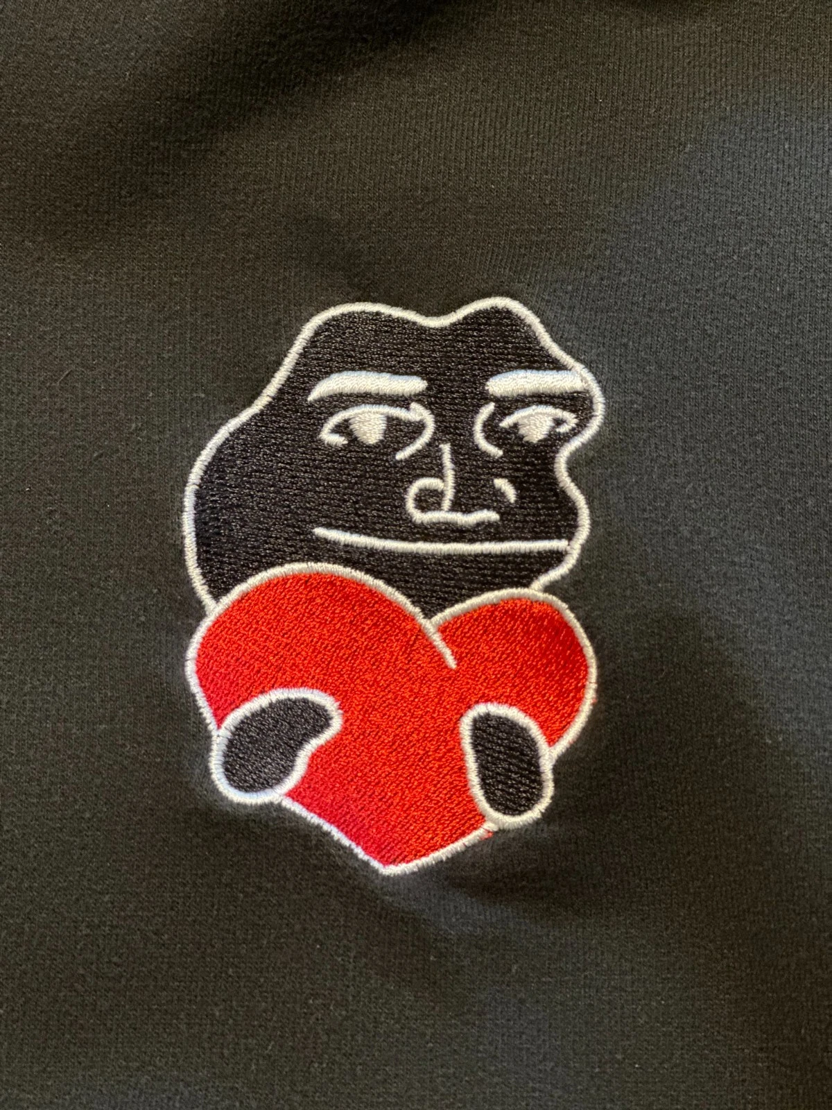 Felpa con cappuccio xQc Merch (edizione San Valentino 2020) taglia small