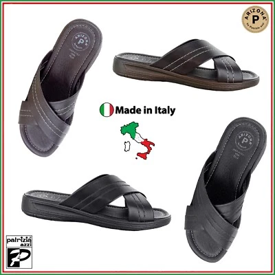 ARIZONA BY PATRIZIA AZZI Ciabatte Uomo Arizona Patrizia Azzi 7300 Tomaia Incrociata Ottima Calzabilità