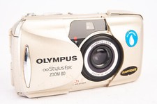 Olympus Stylus Epic Zoom 80 Point Shoot 35mm Film Camera for Parts Repair V19