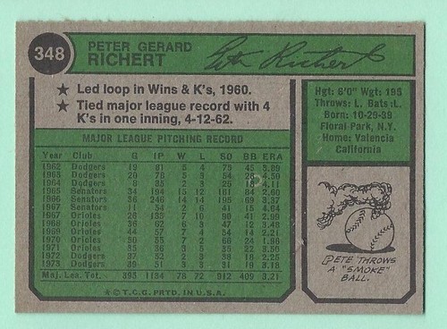 1974 Topps Baseball - You Pick - #221-440 - Picture 261 of 457