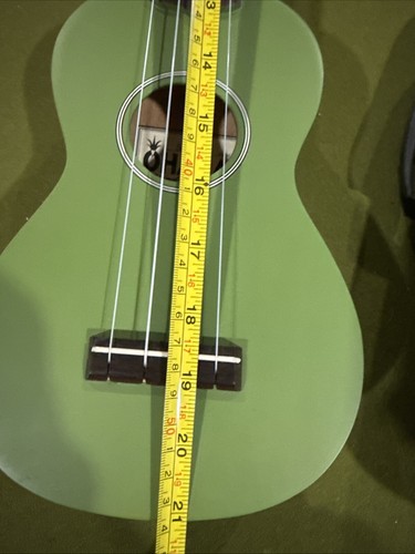 Ohana Sk-10cg Ukulele Green With Case - Picture 6 of 6