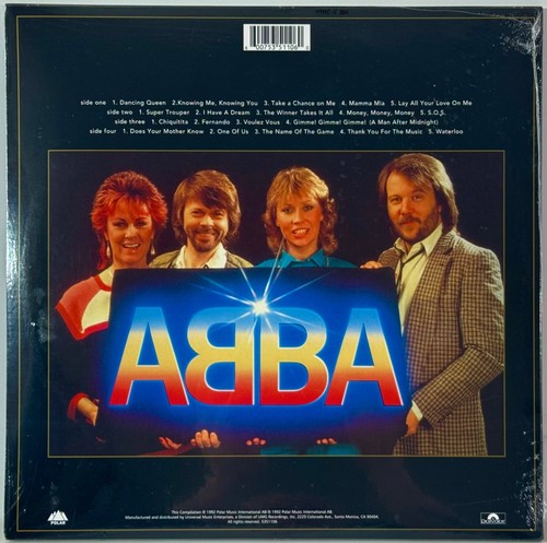 ABBA - GOLD - Greatest Hits - LP Vinyl Record Album New + Sealed - Picture 2 of 2