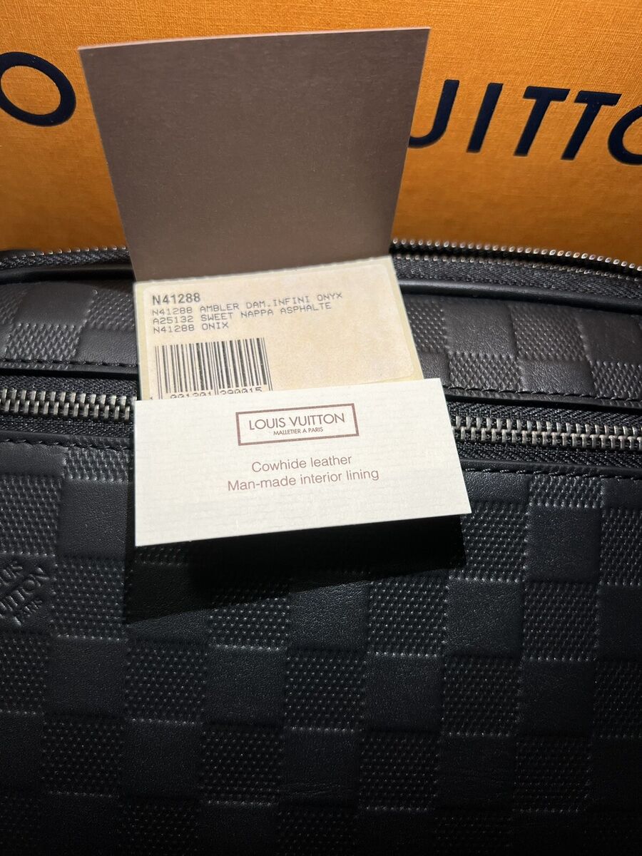 Louis Vuitton Damier Infini Onyx Ambler Men's Bag | eBay Louis Vuitton Damier Infini Onyx Ambler Men's Bag | eBay