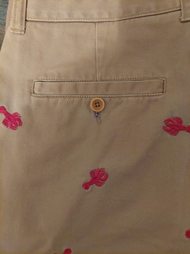 J Crew Chino w/ lobster accents, size 3632, NWOT eBay
