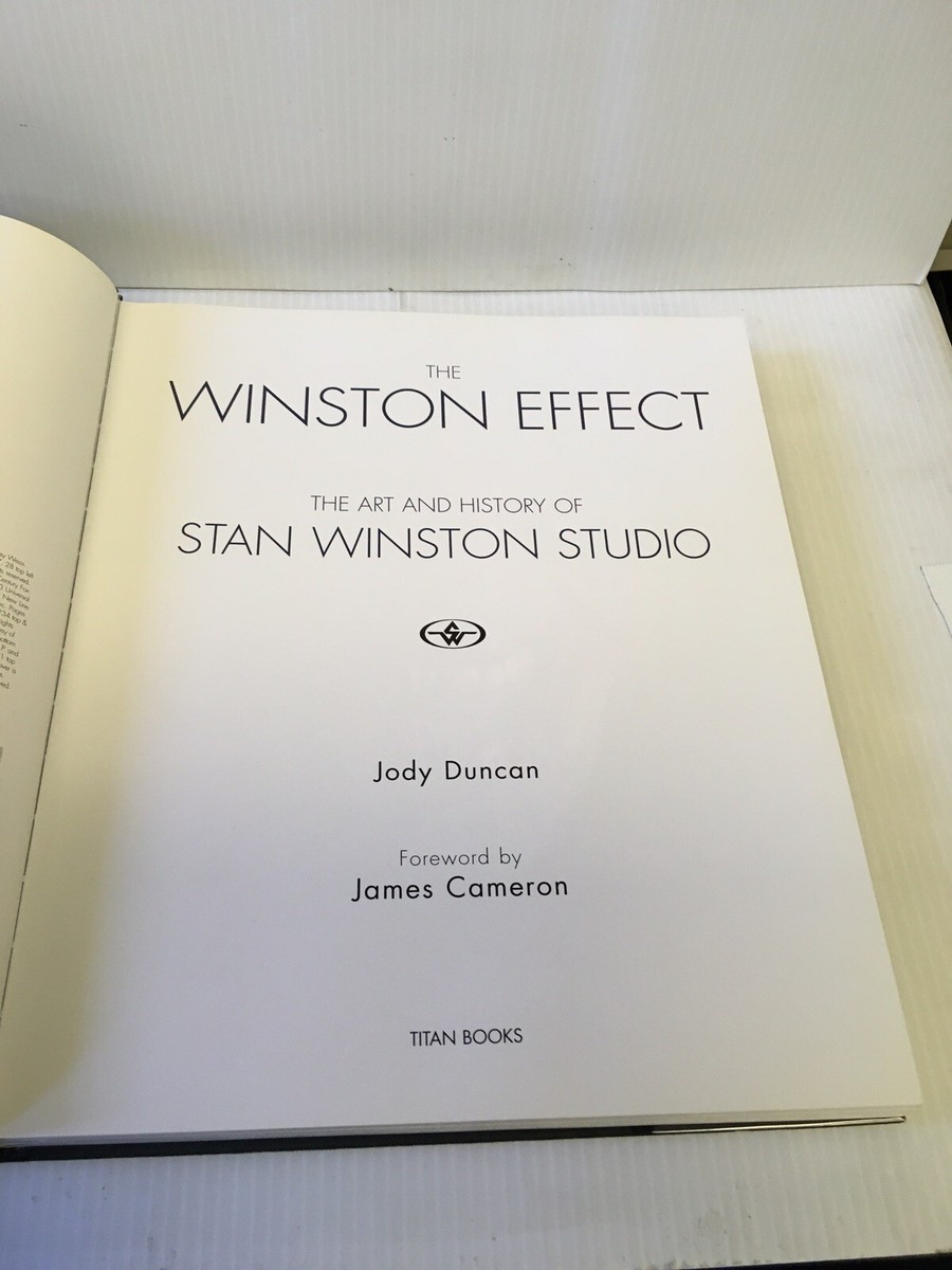 The Winston Effect　Stan Winston　直筆サイン限定版 The Winston Effect Stan Winston 直筆サイン限定版 The Winston