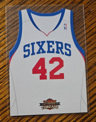 Elton Brand -2009-10 Panini Threads Team Home Jersey Die-Cut No.37 -76ers