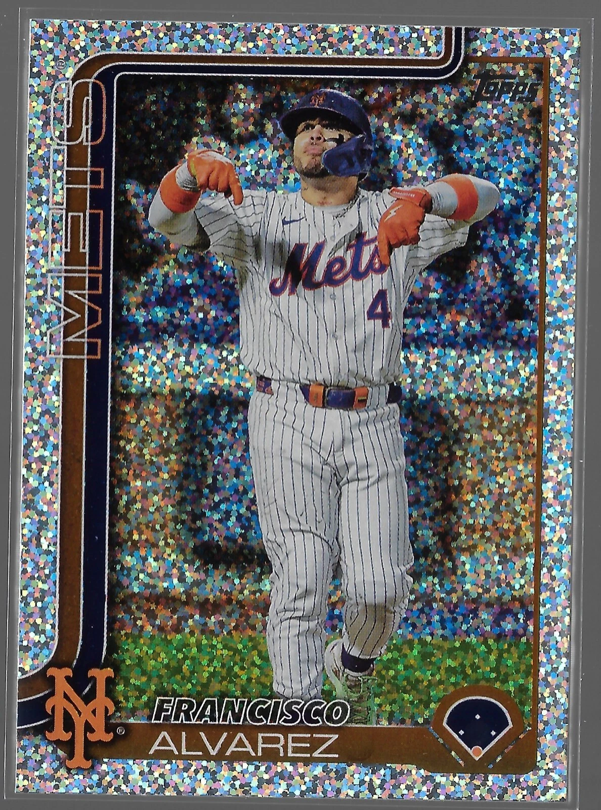 2025 Topps Series 1 - Francisco Alvarez #171  Sandglitter