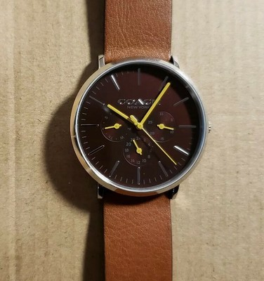 coach varick watch