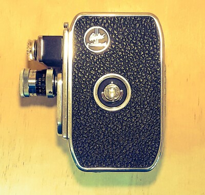 Bolex Paillard B8 - Ottica A Torretta Con Due Obiettivi - Con Custodia Originale 1950s Camara De Cine