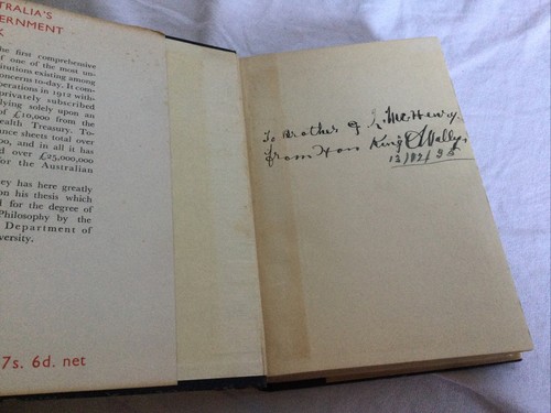 Australia's Government Bank by L C Jauncey 1933 Hardcover mit Staubjacke - Bild 4 von 12