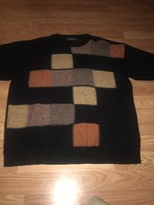 VTG 90's Sweater L Protege Collection Acrylic Style Multi-Color