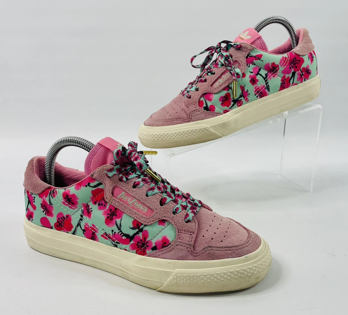 Adidas Continental Vulc Women&#039;s Arizona Green Tea Pink EG7977 |