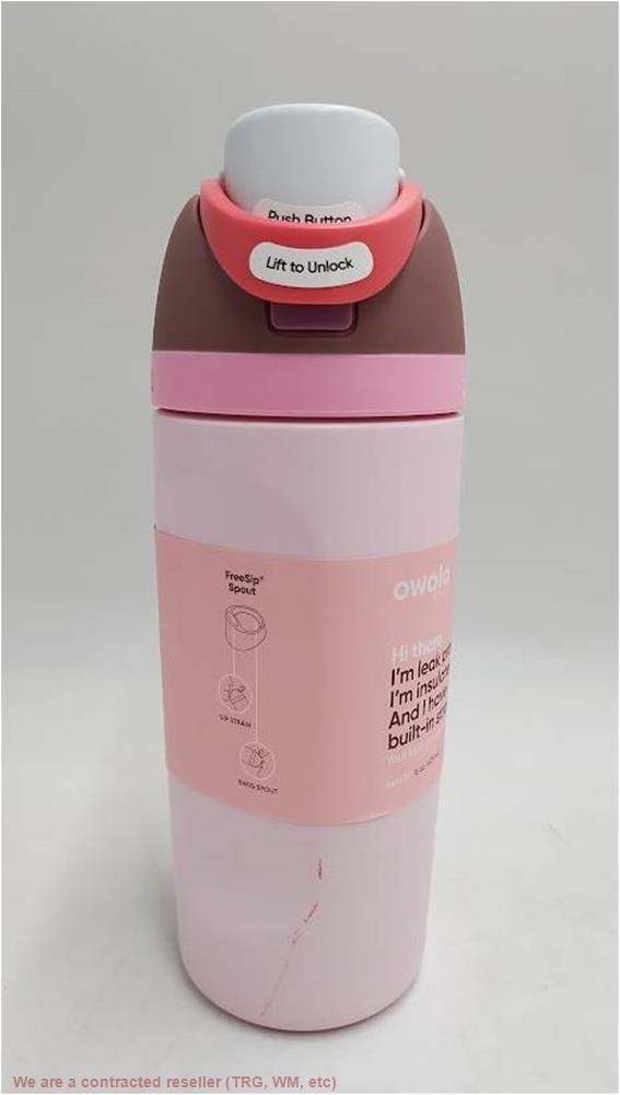 Бутылка для воды Owala Kids FreeSip из нержавеющей стали объемом 16 унций - Cake Pop SEE DETAILS 5690₽