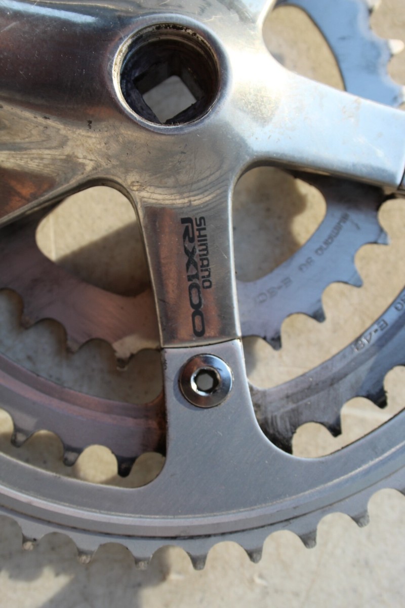 SHIMANO RX100 8速 SHIMANO RX100 8速 SHIMANO RX100 8 SPEED 170 MM 52/42/30 TOOTH