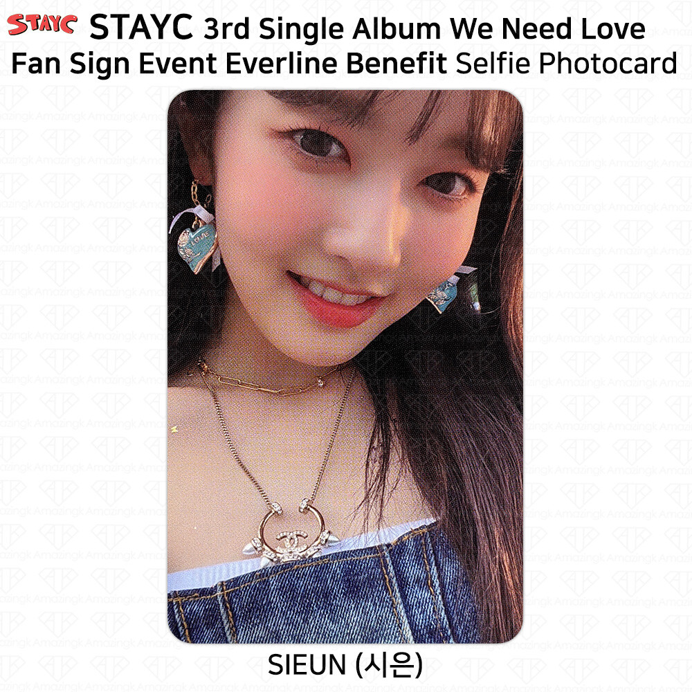 StayC 3rd Single Album We Need Love Everline MakeStar Fansign