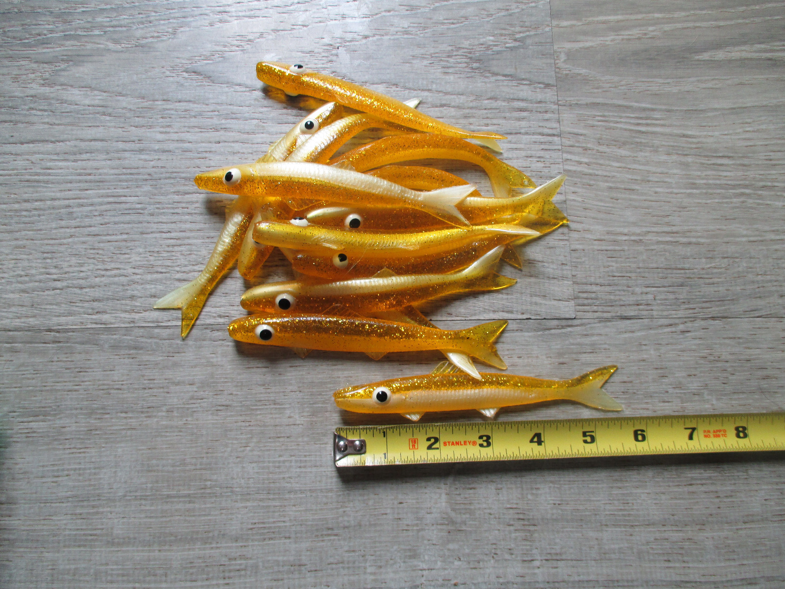 LOT OF 20 BANJO MINNOWS 5.75'' YELLOW GOLD eBay
