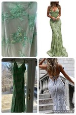 Beautiful Green Prom or Special Occasion Dress