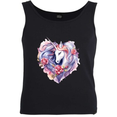 Tank Top Einhorn Fabelwesen Pferd Märchen Unicorn Kuscheltier Traumland 402132s
