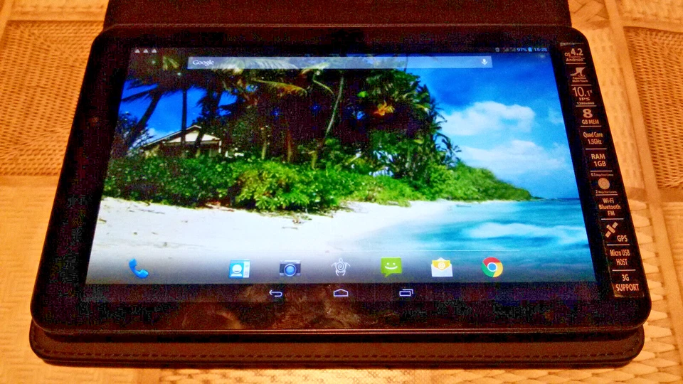 ip tablet nero sim smartp S4 android cover ram GPS touchscreen 3g - Immagine 2 di 2