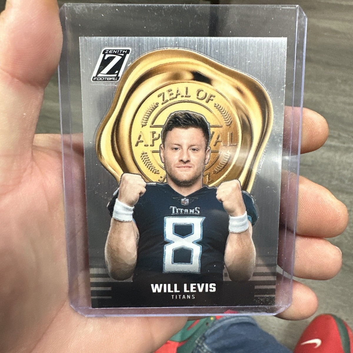 Ive リズ fc 2024 2023-2024 Panini Zenith #25 Will Levis Zeal of Approval