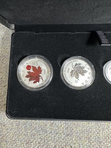 2020 Canada Fine Silver Maple Leaf Fractional Set - O Canada - Picture 4 of 5
