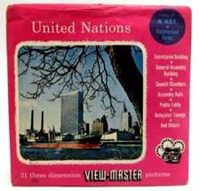 View-Master A651, Your United Nations, S4 Packet, 3 Reel Set
