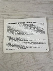 Zelda II: The Adventure of Link - Nintendo - NES - Authentic - Manual Pages 2-48