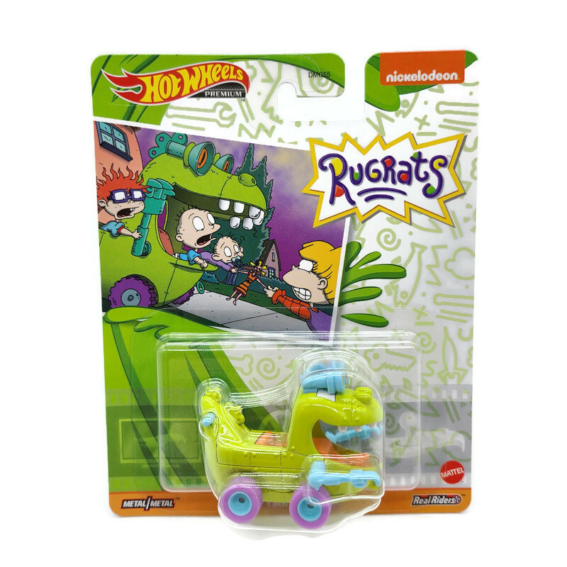JHW87 HW ポップカルチャー レプター ワゴン ラグラッツRugrats Hot Wheels Premium Rugrats Reptar Wagon New Free Shipping | eBay