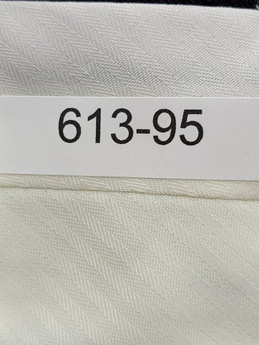 Louis Raphael Pants Mens 48x32 Navy Blue Tailored Fit Pleated Chino Slacks - Picture 9 of 9