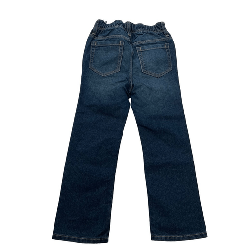 Old Navy 4T Toddler Denim Jeans Straight Leg Adjustable Waist Medium Wash NWT - Picture 3 of 5