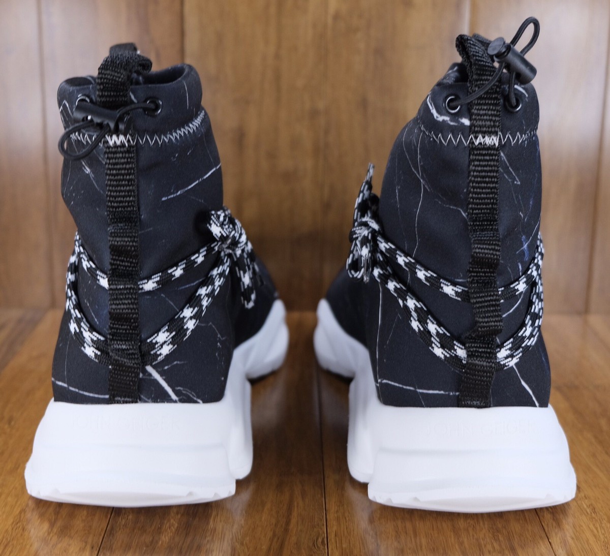 John Geiger 002 Highs Black Marble New Dead Stock DS Size 13 