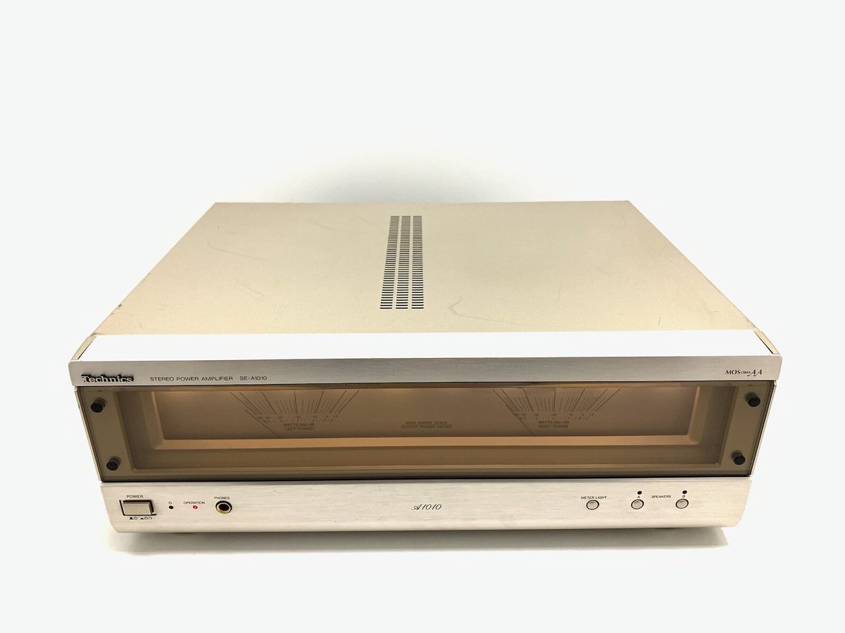 TECHNICS SE-A1010 Power Amplifier 2 X 70 Watts RMS Vintage TECHNICS SE-A1010 Power Amplifier 2 X 70 Watts RMS Vintage