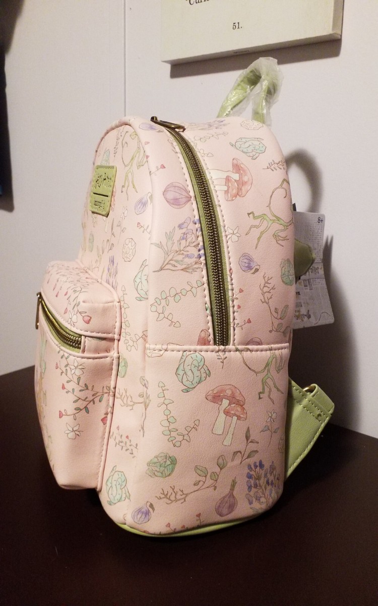 NWT!! Loungefly Harry Potter Pink Floral Mandrake Mini  display picture 1