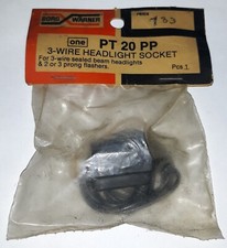 Borg Warner PT 20 PP 3-Wire Headlight Socket ...