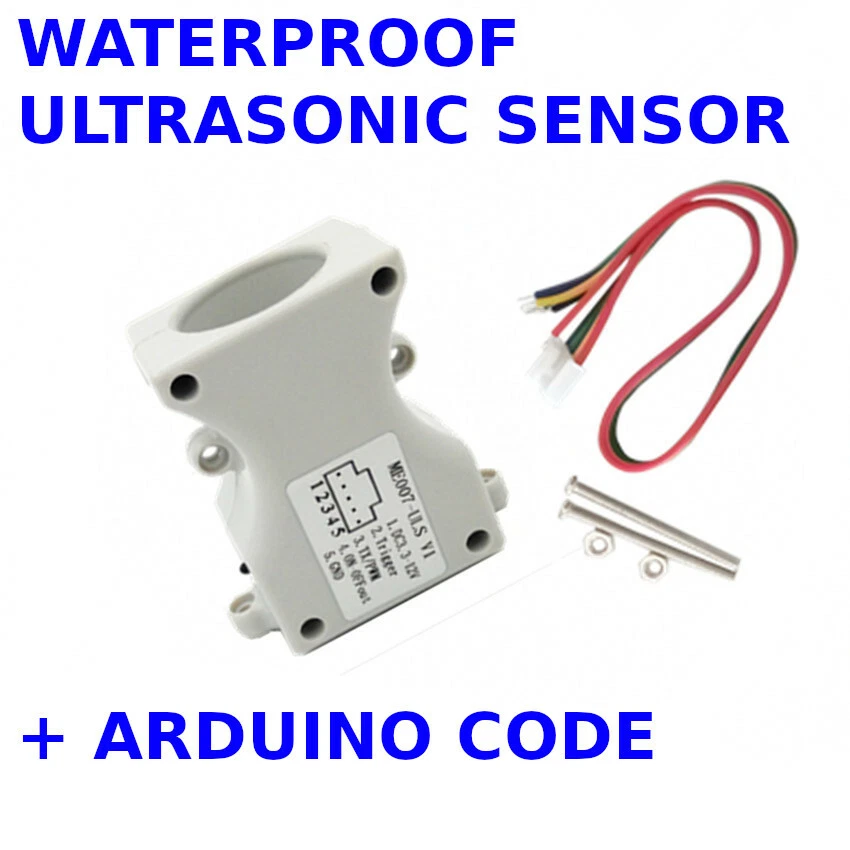 Купить Ибей Waterproof Ultrasonic/Distance Sensor UART/PWM 8° Small