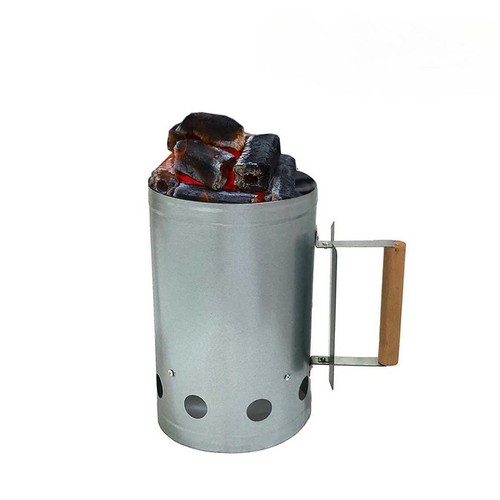 for Charcoal Grill Charcoal Can Chimney Starter for Woodstoves - Picture 4 of 7