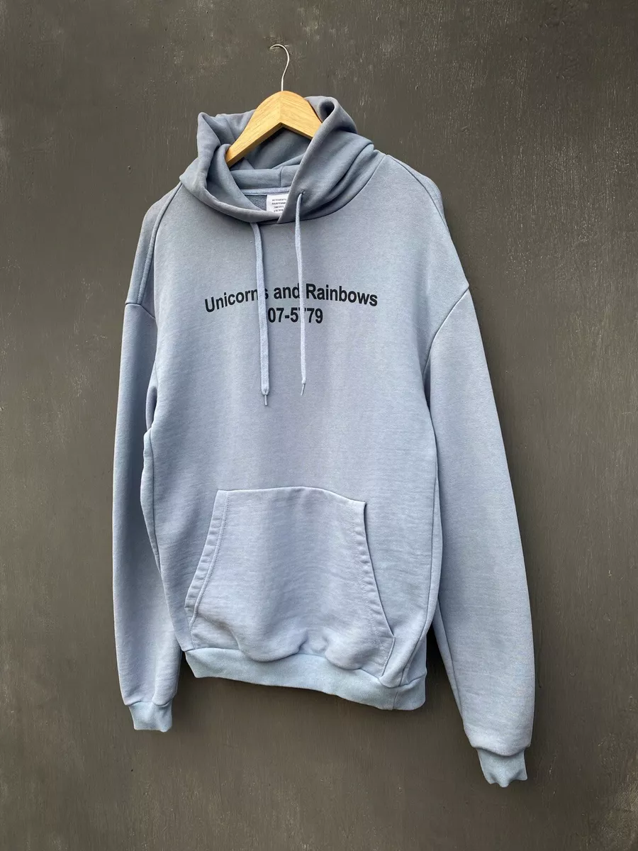 VETEMENTS Rainbows Unicorn Hoodie