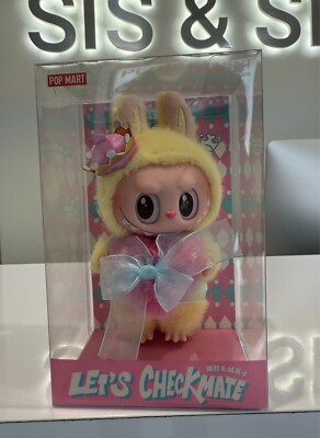 USA-AUTHENTIC POP MART LABUBU THE MONSTERS - Let's Checkmate