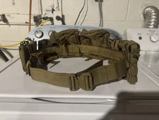 YAKEDA Molle Battle Belt with Accessories -Tactical Combat Belt Quick Release