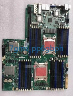 1 PCS   Micro X9DRW-7TPF+ Dual Channel Server Motherboard in good condition #tp