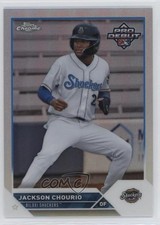 2023 Topps Pro Debut Chrome Refractor 44/99 Jackson Chourio #PDC-40 15zu