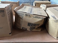 Damaged  25lbs HERSHEY'S Natural Unsweetened Cocoa Powder BB6/2027 63525 baking