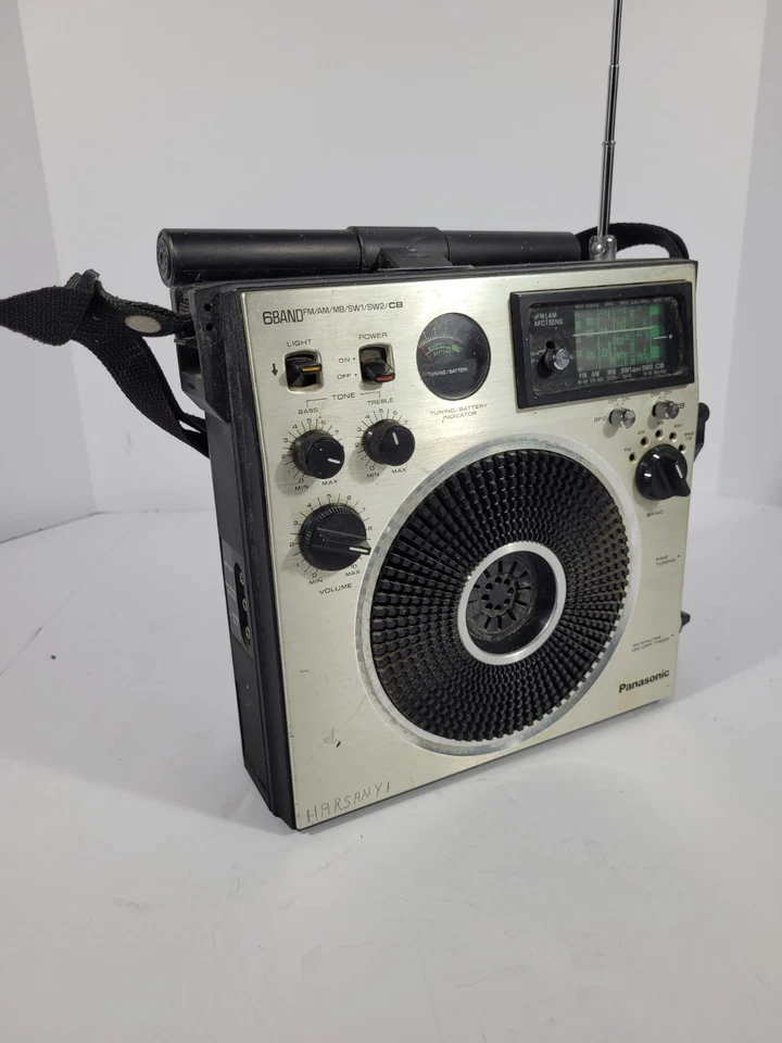 Panasonic National Cougar 115 RF-1150 FM/AM Radio 5-Band Receiver Tested Works  - Image 3 of 4