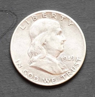 FRANKLIN HALF DOLLAR 1949 Philadelphia Mint