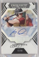 2022 Goodwin Champions Exquisite Collection Rookie 72/99 Henry Davis Auto uk2