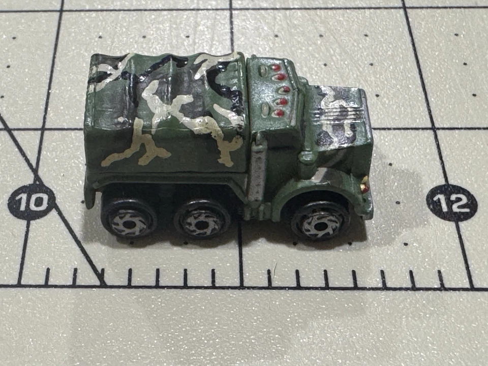 MICRO MACHINES Military Jungle Green Camo Cargo Truck M939A2 - T43 - Image 4 of 4