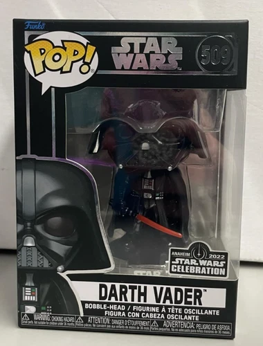 Funko Pop Darth Vader #509 Star Wars Celebration Official Sticker