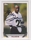 MELVIN JENKINS ATLANTA FALCONS 1993 TOPPS #593 CINCINNATI AUTOGRAPHED CARD